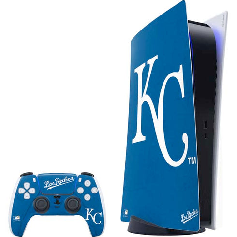 MLB Kansas City Royals - Solid Distressed PlayStation PS5 Skins