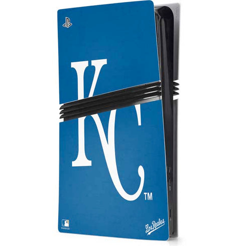 MLB Kansas City Royals - Solid Distressed PS5 Pro Console Skin