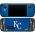 MLB Kansas City Royals - Solid Distressed Steam Deck Handheld Gaming Computer OLED Skin