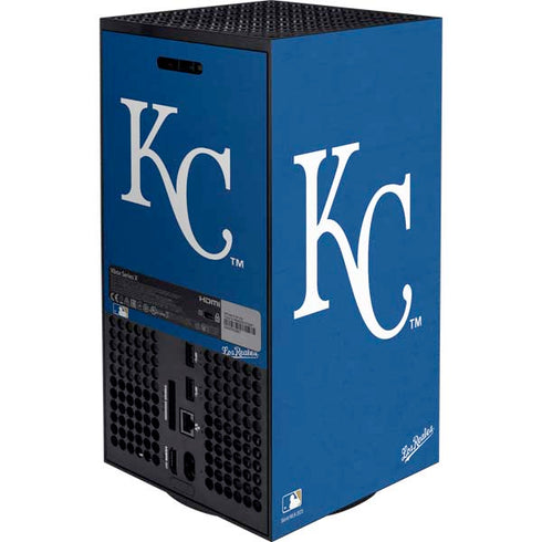 MLB Kansas City Royals - Solid Distressed Xbox Series X Bundle Skin