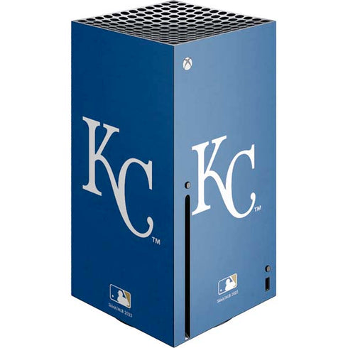 MLB Kansas City Royals - Solid Distressed Xbox Series X Skins