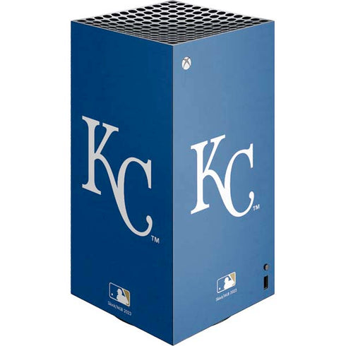 MLB Kansas City Royals - Solid Distressed Xbox Series X Skins