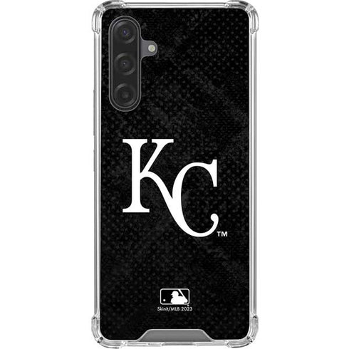 MLB Kansas City Royals Dark Wash Galaxy A17 Clear Case
