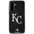 MLB Kansas City Royals Dark Wash Galaxy A36 5G Clear Case