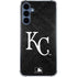 MLB Kansas City Royals Dark Wash Galaxy A55 5G Clear Case