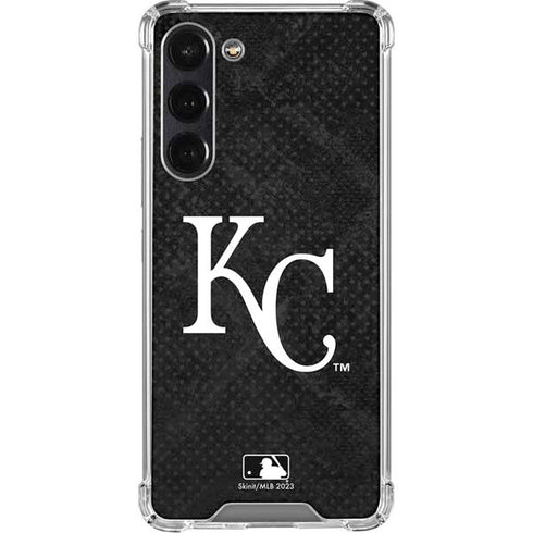 MLB Kansas City Royals Dark Wash Galaxy S24 FE Clear Case