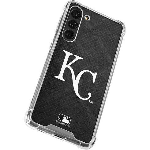 MLB Kansas City Royals Dark Wash Galaxy S24 FE Clear Case