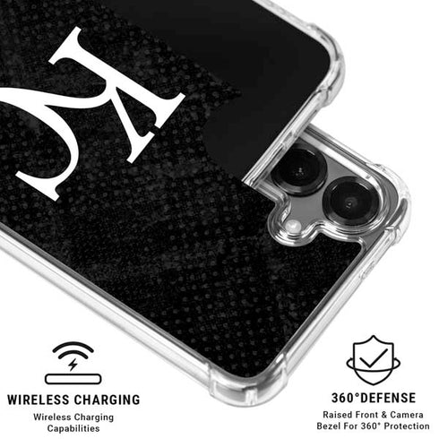 MLB Kansas City Royals Dark Wash Galaxy S26 Clear Case