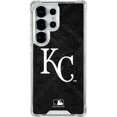 MLB Kansas City Royals Dark Wash Galaxy S26 Ultra Clear Case