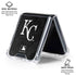 MLB Kansas City Royals Dark Wash Galaxy Z Flip7 Clear Case