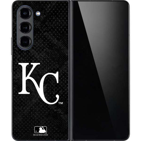 MLB Kansas City Royals Dark Wash Galaxy Z Fold5 5G Skin