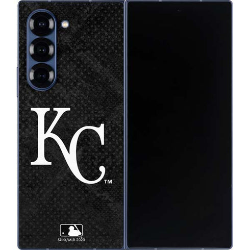 MLB Kansas City Royals Dark Wash Galaxy Z Fold6 Skin