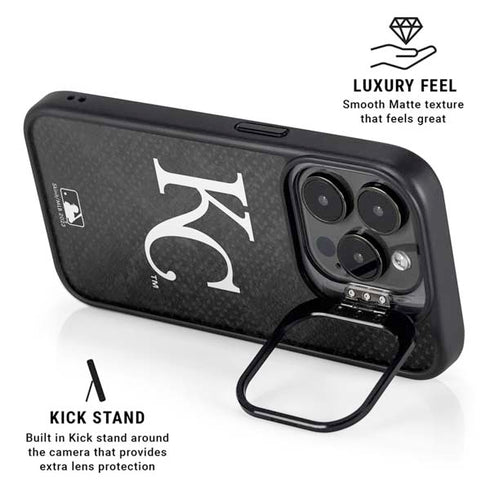 MLB Kansas City Royals Dark Wash iPhone 13 Pro Kickstand Case