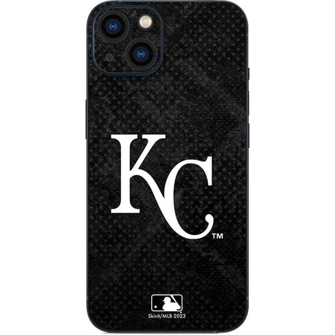 MLB Kansas City Royals Dark Wash iPhone Skins
