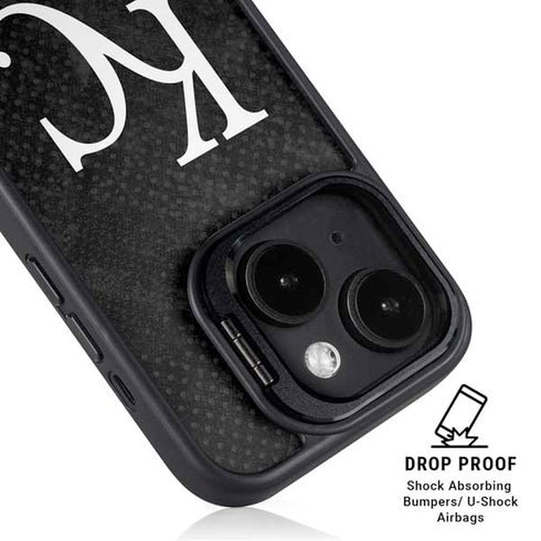 MLB Kansas City Royals Dark Wash iPhone 15 Plus Kickstand Case