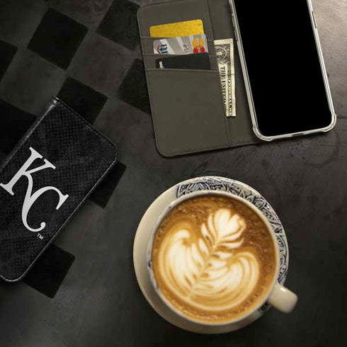 MLB Kansas City Royals Dark Wash iPhone 15 Pro Max Folio Case