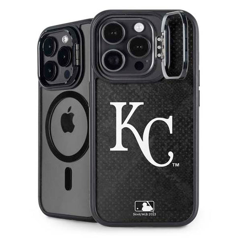 MLB Kansas City Royals Dark Wash iPhone 15 Pro Max Kickstand Case