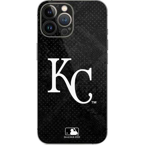 MLB Kansas City Royals Dark Wash iPhone 15 Pro Max Skin