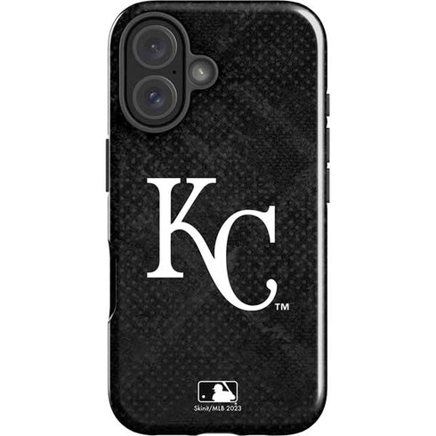 MLB Kansas City Royals Dark Wash iPhone 16 Impact Case