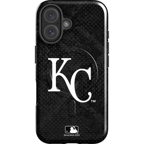 MLB Kansas City Royals Dark Wash iPhone 16 Magsafe Impact Case