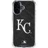 MLB Kansas City Royals Dark Wash iPhone 16 Plus Clear Case