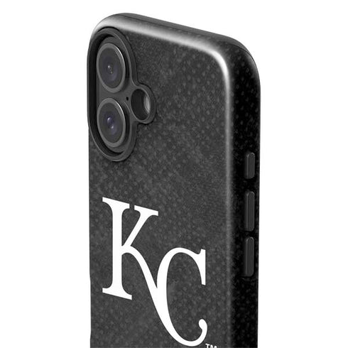 MLB Kansas City Royals Dark Wash iPhone 16 Plus Impact Case