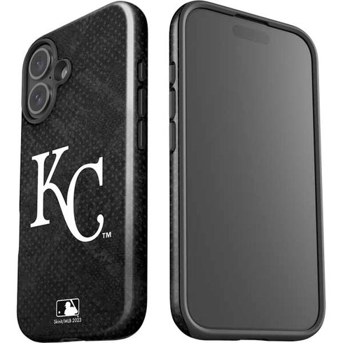 MLB Kansas City Royals Dark Wash iPhone 16 Plus Impact Case
