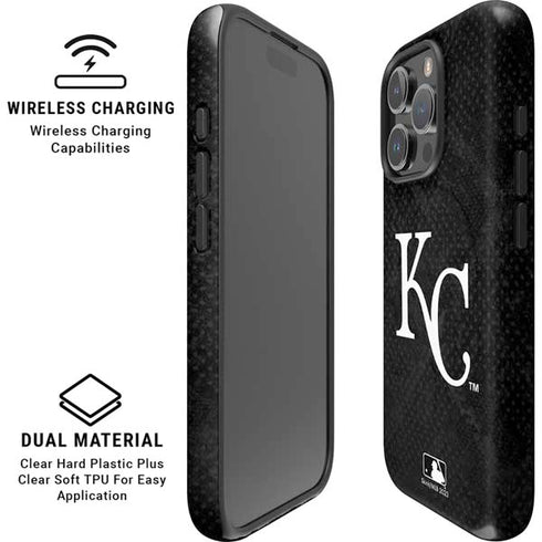 MLB Kansas City Royals Dark Wash iPhone 16 Pro Max Magsafe Impact Case