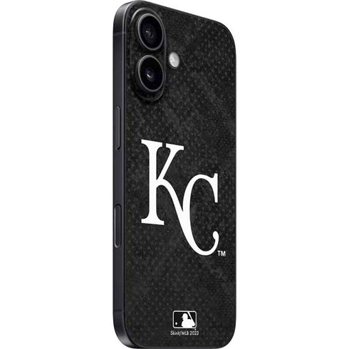 MLB Kansas City Royals Dark Wash iPhone 16 Skin