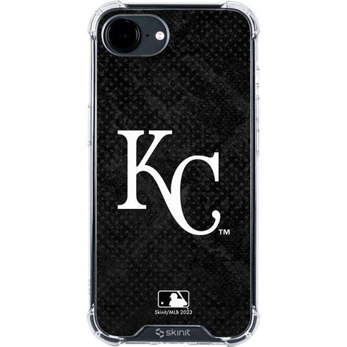 MLB Kansas City Royals Dark Wash iPhone 16e Clear Case