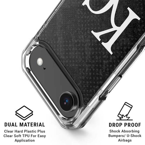 MLB Kansas City Royals Dark Wash iPhone 17 Air Clear Case
