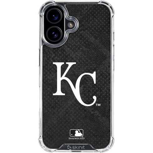 MLB Kansas City Royals Dark Wash iPhone 17 Clear Case