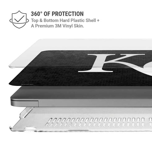 MLB Kansas City Royals Dark Wash MacBook Pro 14in (2021-24) Case plus Skin