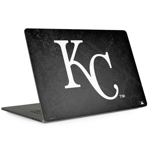 MLB Kansas City Royals Dark Wash MacBook Skins
