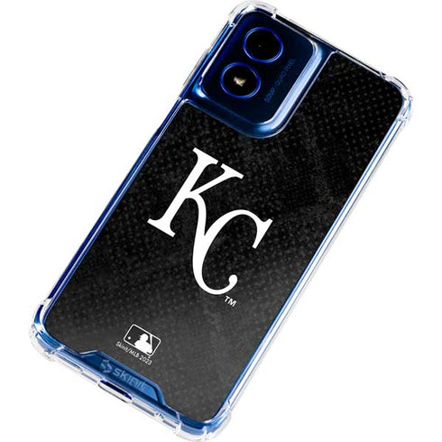 MLB Kansas City Royals Dark Wash Moto G Play 4G (2024) Clear Case
