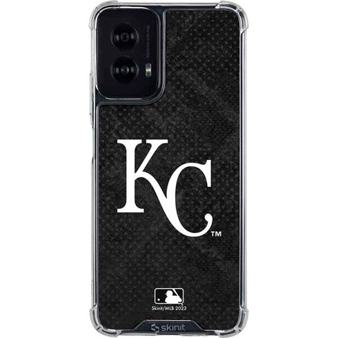 MLB Kansas City Royals Dark Wash Moto G Power 5G (2024) Clear Case