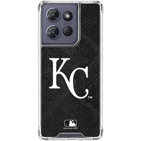 MLB Kansas City Royals Dark Wash Moto G Power 5G (2025) Clear Case