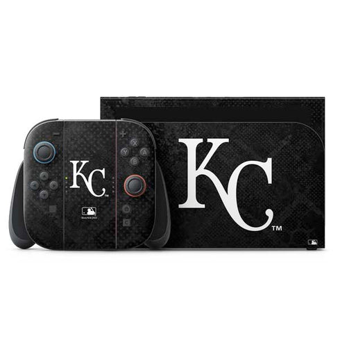 MLB Kansas City Royals Dark Wash Nintendo Switch 2 (2025) with Joy-Con Skin