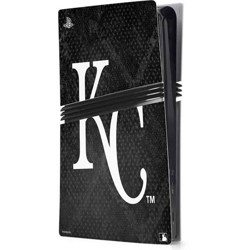 MLB Kansas City Royals Dark Wash PS5 Pro Console Skin