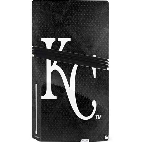 MLB Kansas City Royals Dark Wash PS5 Pro Disk Console Skin