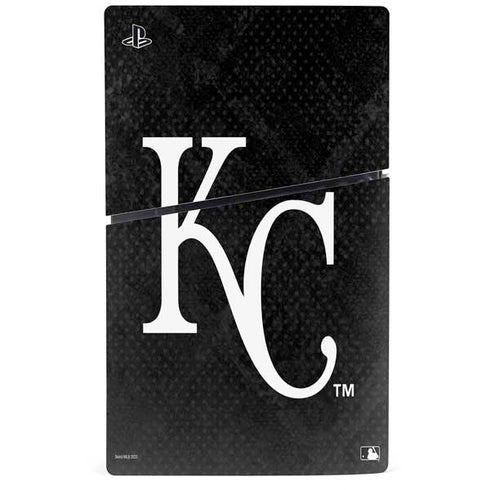 MLB Kansas City Royals Dark Wash PS5 Slim Digital Edition Console Skin