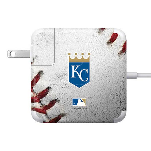 MLB Kansas City Royals Game Ball 85W Power Adapter (15 and 17 inch MacBook Pro Charger) Skin