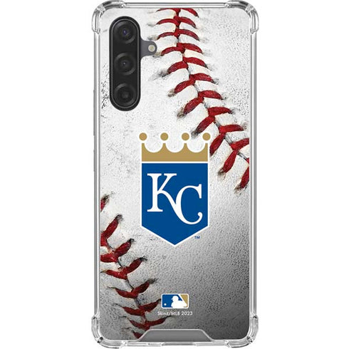 MLB Kansas City Royals Game Ball Galaxy A17 Clear Case