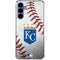 MLB Kansas City Royals Game Ball Galaxy A55 5G Clear Case