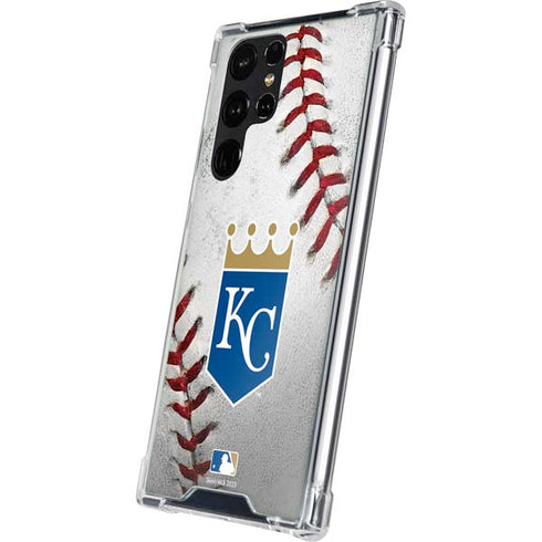 MLB Kansas City Royals Game Ball Galaxy S23 Ultra Clear Case
