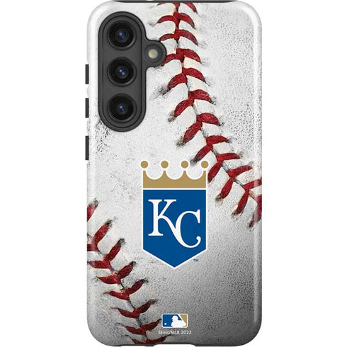 MLB Kansas City Royals Game Ball Galaxy S25 Impact Case