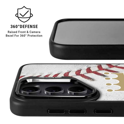 MLB Kansas City Royals Game Ball Galaxy S24 Ultra Kickstand Case