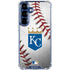 MLB Kansas City Royals Game Ball Galaxy S25 Clear Case