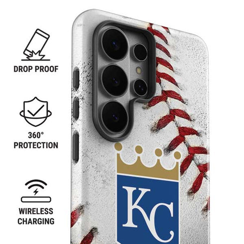 MLB Kansas City Royals Game Ball Galaxy S26 Ultra Impact Case