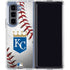 MLB Kansas City Royals Game Ball Galaxy Z Fold5 5G Clear Case